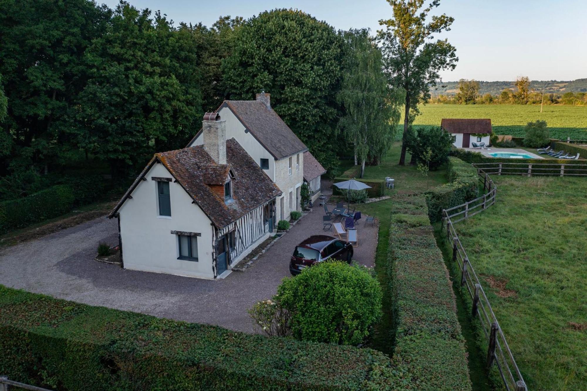 La Maison Corniere Bieville-en-Auge Eksteriør billede